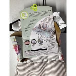 Go Thick 2 In 1 Shopping Cart High Chair Infant Baby Cover Protector